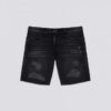Shorts negro rasgados