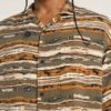 Camisa verde rayas
