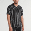 Camisa-Negro-Rayas-Talla-L Camisa negro rayas