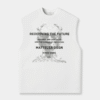 Camiseta sin mangas blanco ilustración