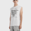 Camiseta sin mangas blanco ilustración