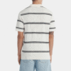 Polo oversize marfil rayas