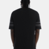 Camiseta oversize negro tejido