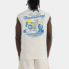 Camiseta sin mangas marfil ilustración