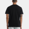 Camiseta regular negro texto