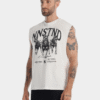 Camiseta sin mangas marfil ilustración
