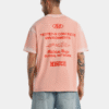 Camiseta Oversize Rosado Lavandería