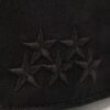 Gorra negro texto bordado