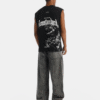 Camiseta sin mangas negro ilustración