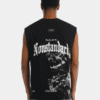 Camiseta sin mangas negro ilustración