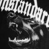 Camiseta sin mangas negro ilustración