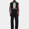 Camiseta sin  mangas negro ilustración