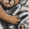 Camiseta oversize marfil lavanderia oso