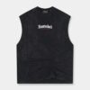 Camiseta sin mangas negro lavandería