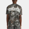 87520-5 Camiseta overzise verde camuflaje