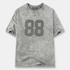 92600-1 Camiseta oversize gris lavandería