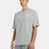 Camiseta overzise celeste texto