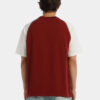 Camiseta oversize beisbolera texto